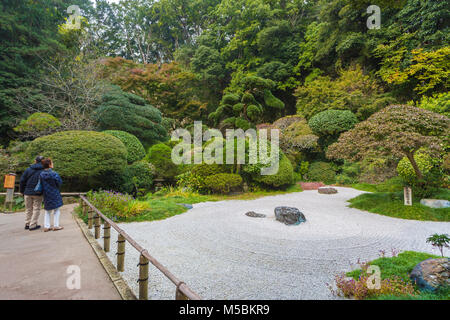 Japan, Kamakura City, Hokoku-ji Temple, Garden Stock Photo
