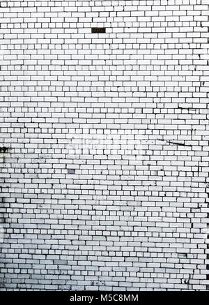 White brick wall background Stock Photo