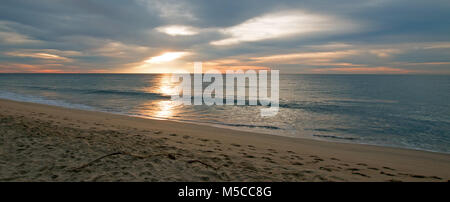 Sunrise over beach in San Jose Del Cabo in Baja California Mexico BCS Stock Photo