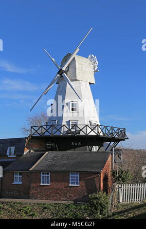 Rye Windmill Bed and Breakfast, Ferry Road, Rye, East Sussex, England, Great Britain, United Kingdom, UK, Europe Stock Photo