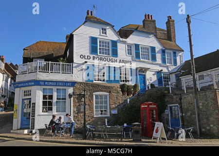 Old Borough Arms, The Strand, Rye, East Sussex, England, Great Britain, United Kingdom, UK, Europe Stock Photo