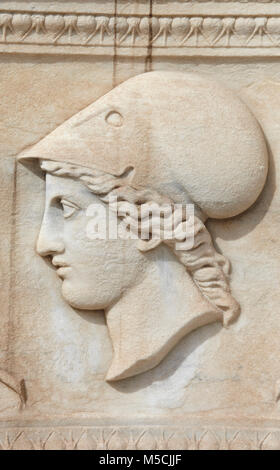 Close up, Statue of a Greek God, "Hermes à la Sandale'", in Louvre
