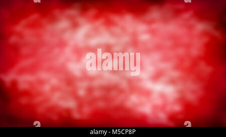 red abstract blur background with vignette Stock Photo