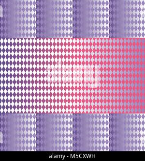Abstract grid pattern in gradient ultraviolet - the color trend 2018. Vector illustration. Stock Vector