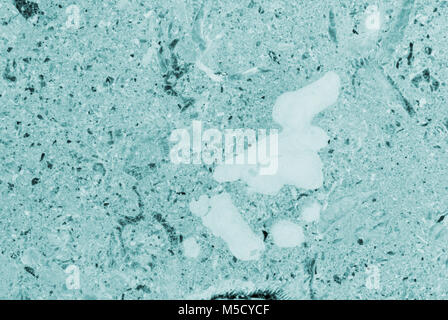 Turquoise-colored marble texture Stock Photo