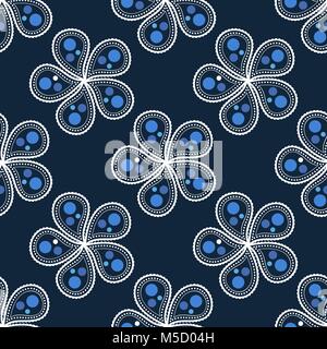 Seamless background in the asian style Stock Vector