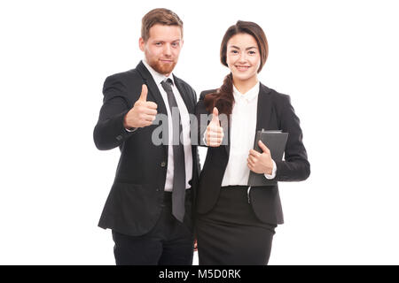 Colleagues in business Stock Photo