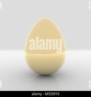 Golden egg - 3d rendering Stock Photo