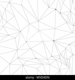 Polygonal vector seamless pattern simple abstract geometric texture for bright background Stock Vector