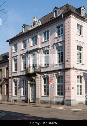 Krefeld, Haus Floh (bis 1810 Haus von der Leyen), Fassade Stock Photo