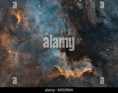 NGC 7000, North America Nebula Stock Photo