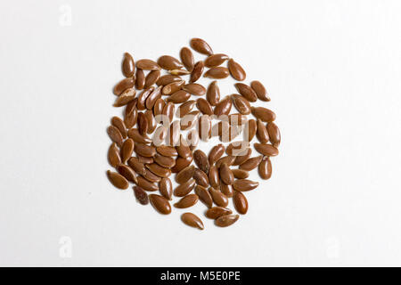 Remedial plant, dryly, plant parts, remedial plants, linseeds, seeds, Lein Stock Photo