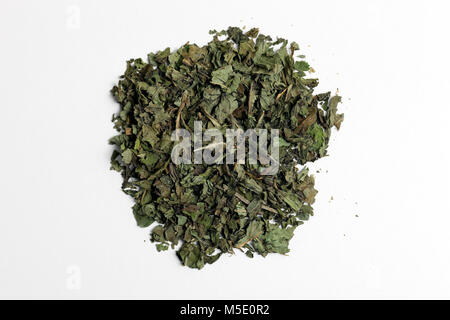 Remedial plant, dryly, plant parts, remedial plants, herb, herbs, tea, tea herbs, peppermints Stock Photo