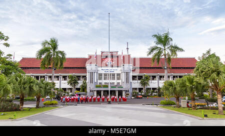 City hall in Surabya on Java Indoensia Stock Photo