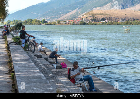 Fishing Net Poles, Lake Pamvotida, Ioannina, Greece