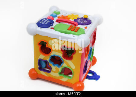 Melody Puzzle Box Educational Toy Stock Photo