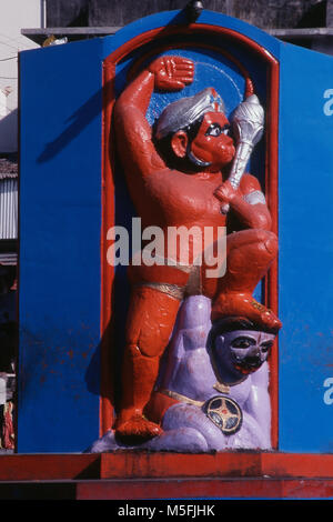 Idol of Lord Hanuman at Nasik, Maharashtra, India Stock Photo