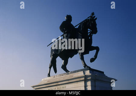 Statue of Maharana Pratap Singh, Udaipur, Rajasthan, India Stock Photo ...