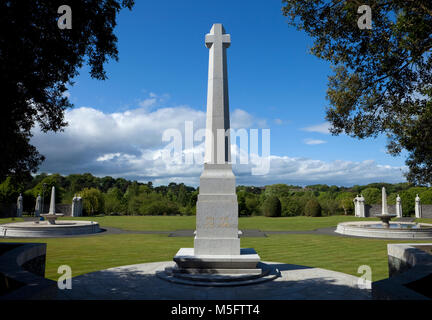 The National Memorial Gardens, Designed by Edwin Lutyens and Dedicated to the 49,400 Irish soldiers who gave their lives in the Great War, 1914–1918.  Stock Photo