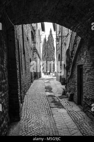 Bevagna (Umbria, Italy) -  A beautiful and charming medieval village in the heart of the Umbria region Stock Photo