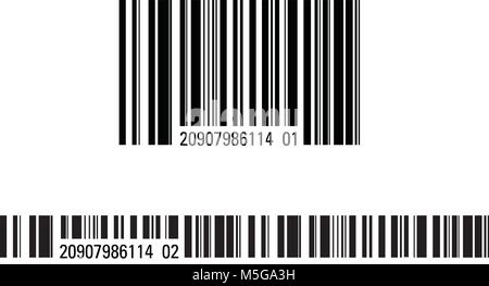 Bar Code Identity Marketing Data Encryption Concept Stock Vector