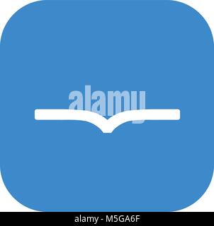 Book icon, Vector illustration Stock Vector