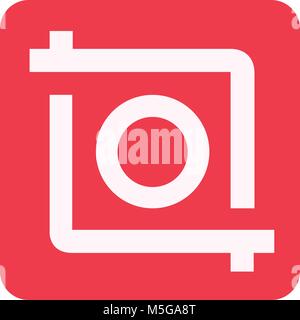 Camera icon, Vector illustration Stock Vector