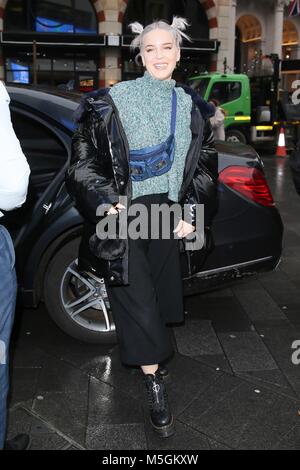 Anne Marie arrives at Global studios for Capital radio  Featuring: Anne Marie Where: London, United Kingdom When: 23 Jan 2018 Credit: Michael Wright/WENN.com Stock Photo