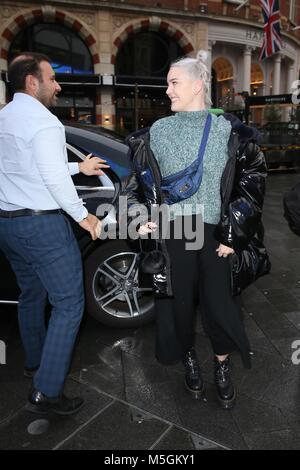 Anne Marie arrives at Global studios for Capital radio  Featuring: Anne Marie Where: London, United Kingdom When: 23 Jan 2018 Credit: Michael Wright/WENN.com Stock Photo