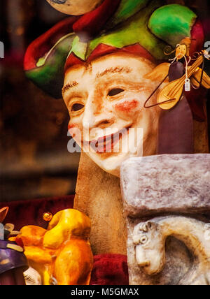 Venetian Carnival Mask,Venice,Italy Stock Photo