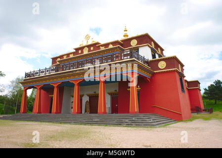 France, Puy de Dome, Biollet, Dhagpo Kundreul Ling largest Buddhist ...
