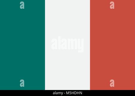 Flag of Italy Stock Vector