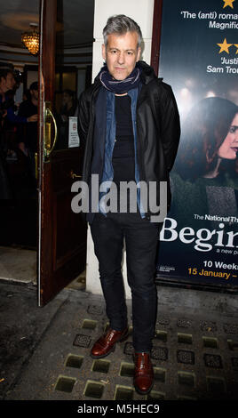 'Beginning' Press Night at the Ambassadors Theatre  Featuring: Rupert Graves Where: London, United Kingdom When: 23 Jan 2018 Credit: Jonathan Hordle/WENN.com Stock Photo