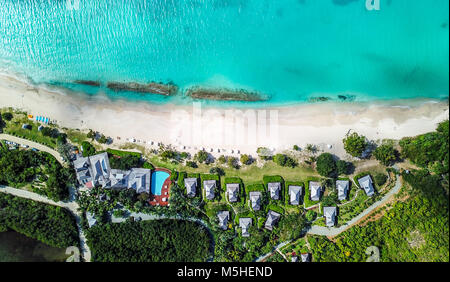 Hermitage Bay, Antigua Stock Photo