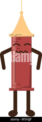 Kawaii Injection icon image Stock Vector