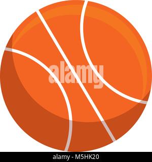 basketball balloon sport icon vector illustration design Stock Vector