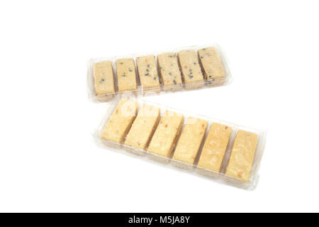 Australian Macadamia Butter Cookies Stock Photo