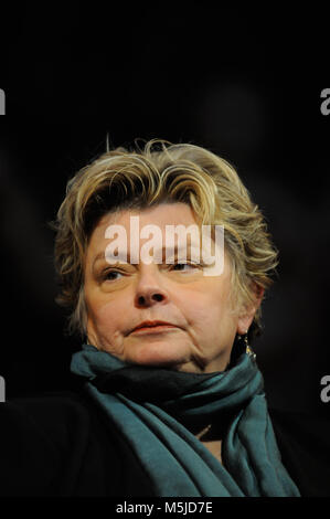 American novelist Patricia Mac Donald attends Quais du Polar Literary Festival, Lyon, France Stock Photo