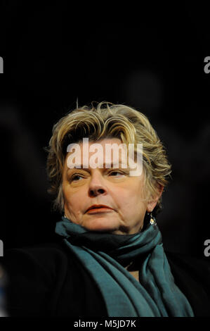 American novelist Patricia Mac Donald attends Quais du Polar Literary Festival, Lyon, France Stock Photo