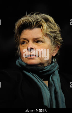 American novelist Patricia Mac Donald attends Quais du Polar Literary Festival, Lyon, France Stock Photo