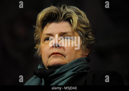 American novelist Patricia Mac Donald attends Quais du Polar Literary Festival, Lyon, France Stock Photo