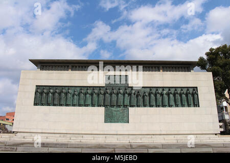 The shrine of 26 Martyrs of Nagasaki. Taken in Japan, February 2018. Stock Photo