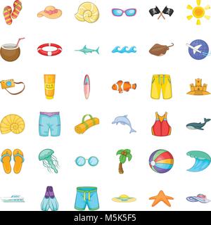 Conservation area icons set, cartoon style Stock Vector Image & Art - Alamy