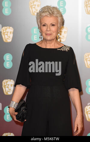 Julie Walters attends the 71st British Academy Film Awards (BAFTA) at the Royal Albert Hall in London. 18th February 2018 © Paul Treadway Stock Photo