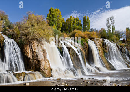 Muradiye waterfalls in Van, Turkey Stock Photo