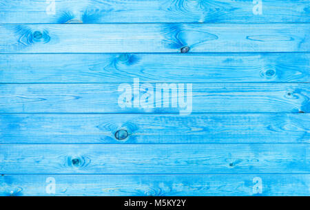 Blue wood background texture with natural patterns Stock Photo