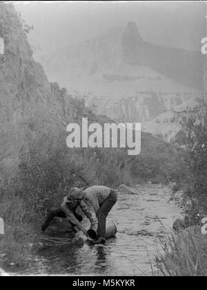 Grand Canyon Historic Clear Creek Trail . Stock Photo