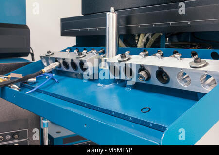 testing nozzles for diesel engines, close up Stock Photo