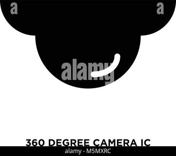 360 degree camera icon Stock Vector