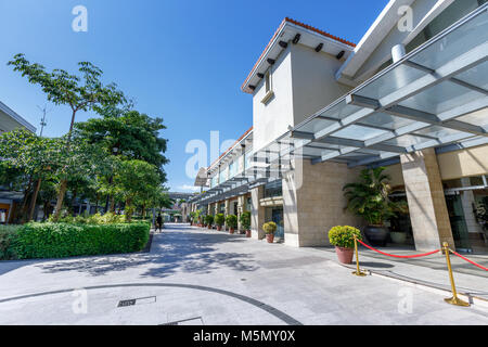 Manila, Philippines - Feb 24, 2018 : Building of Alabang town center in Manila city Stock Photo